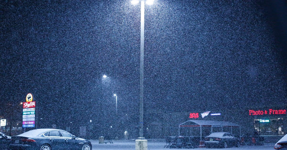 Up to 12 inches of snow possible in New Jersey: Latest storm forecast, weekend timeline