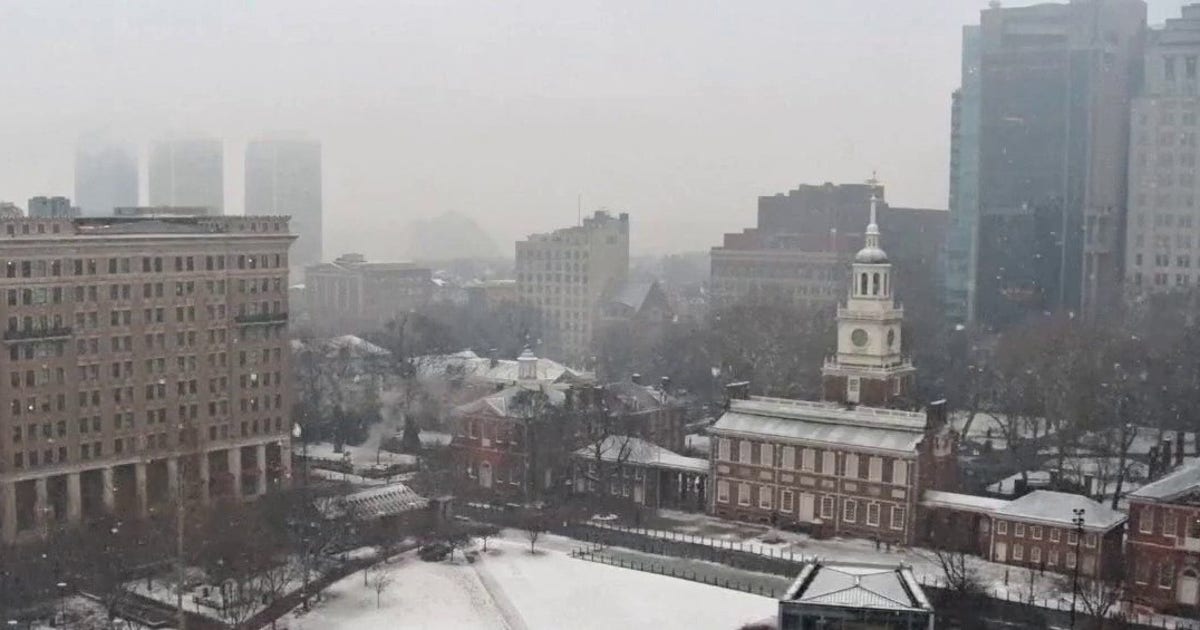 More snow expected in Philadelphia area until Sunday night: How many inches will fall?