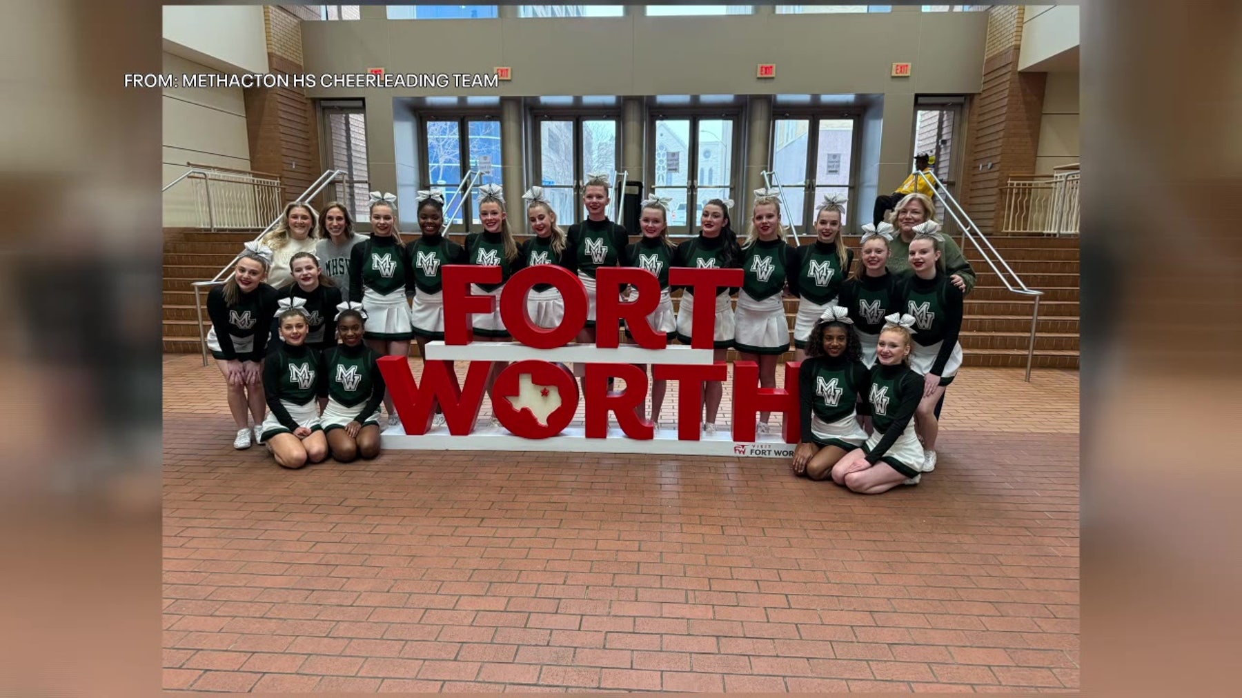 Methacton High cheer team stranded in Texas by winter storm returns to Philadelphia