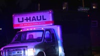 Stolen U-Haul prompts police chase through Philadelphia's Mayfair neighborhood