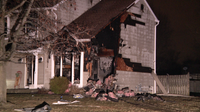 Husband, wife killed after vehicle crashes into NJ home, catches on fire