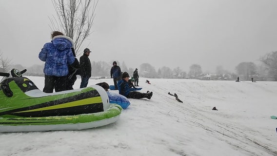 How much snow fell Sunday? Philadelphia-area snow totals