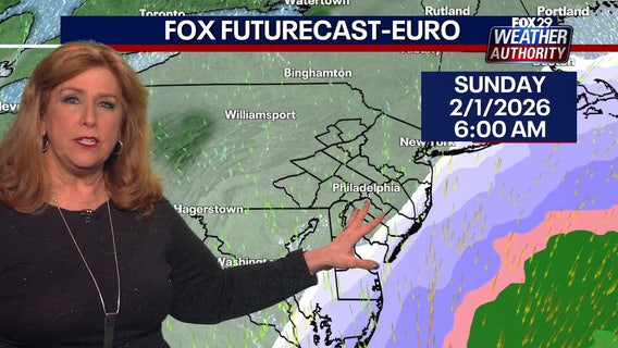 Philadelphia weather: Winter storm could clip coast this weekend, bitter cold continues