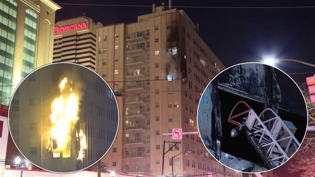 4-alarm fire breaks out at Atlantic City apartment high-rise near Tropicana Hotel & Casino