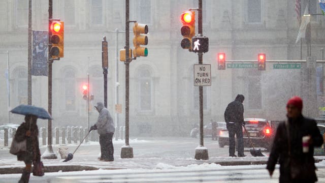 Winter storm warning issued for entire Philadelphia area: National Weather Service