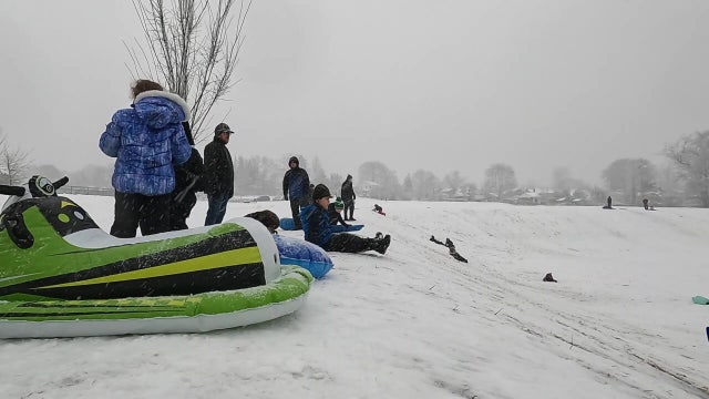 How much snow fell Sunday? Philadelphia-area snow totals
