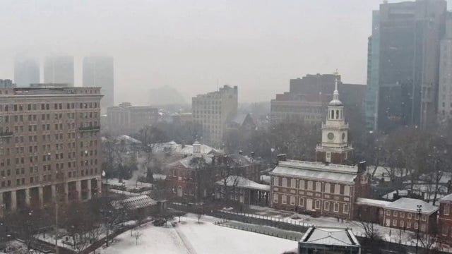 More snow expected in Philadelphia area until Sunday night: How many inches will fall?