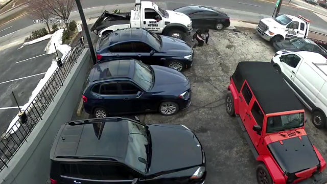 Woman accused of striking man on sidewalk with car after domestic dispute in Upper Darby