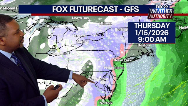 Philadelphia weather: Midweek storm could bring snow, rain to parts of area