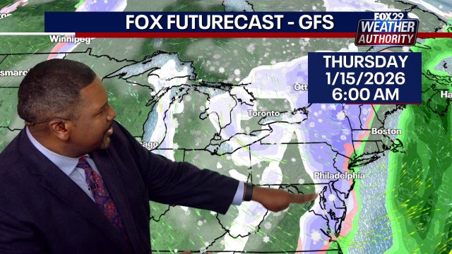 Philadelphia weather: Wintry mix overnight Wednesday may create slippery morning commute