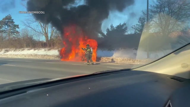 Car fires on the rise in Philadelphia, New Jersey during winter cold