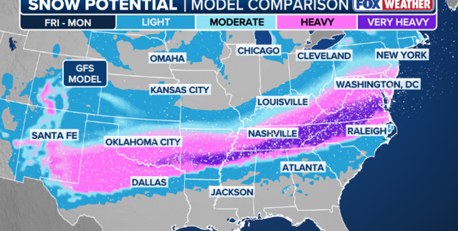 Forecasters say ‘substantial’ snow is possible this weekend, though amounts are still unclear