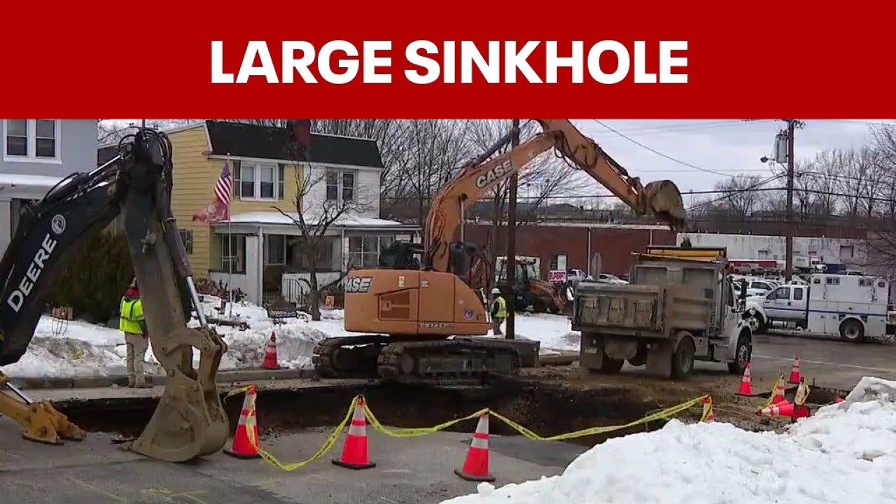 Dozens in Conshohocken lose water, gas after sinkhole and main break