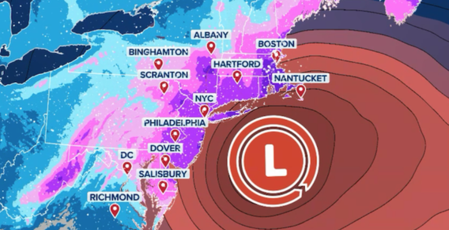 New Jersey declares state of emergency ahead of major winter storm, blizzard warnings