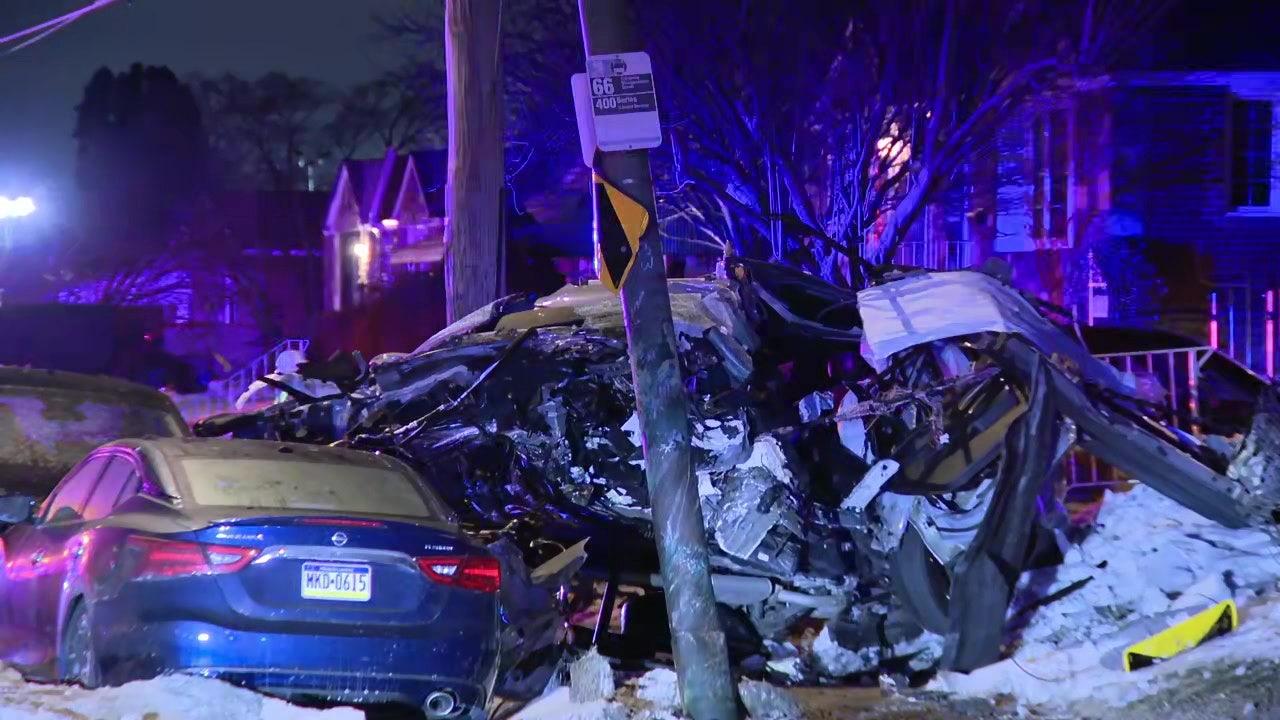 Man killed in violent high-speed crash in Philadelphia: 'The worst crash I've ever seen'