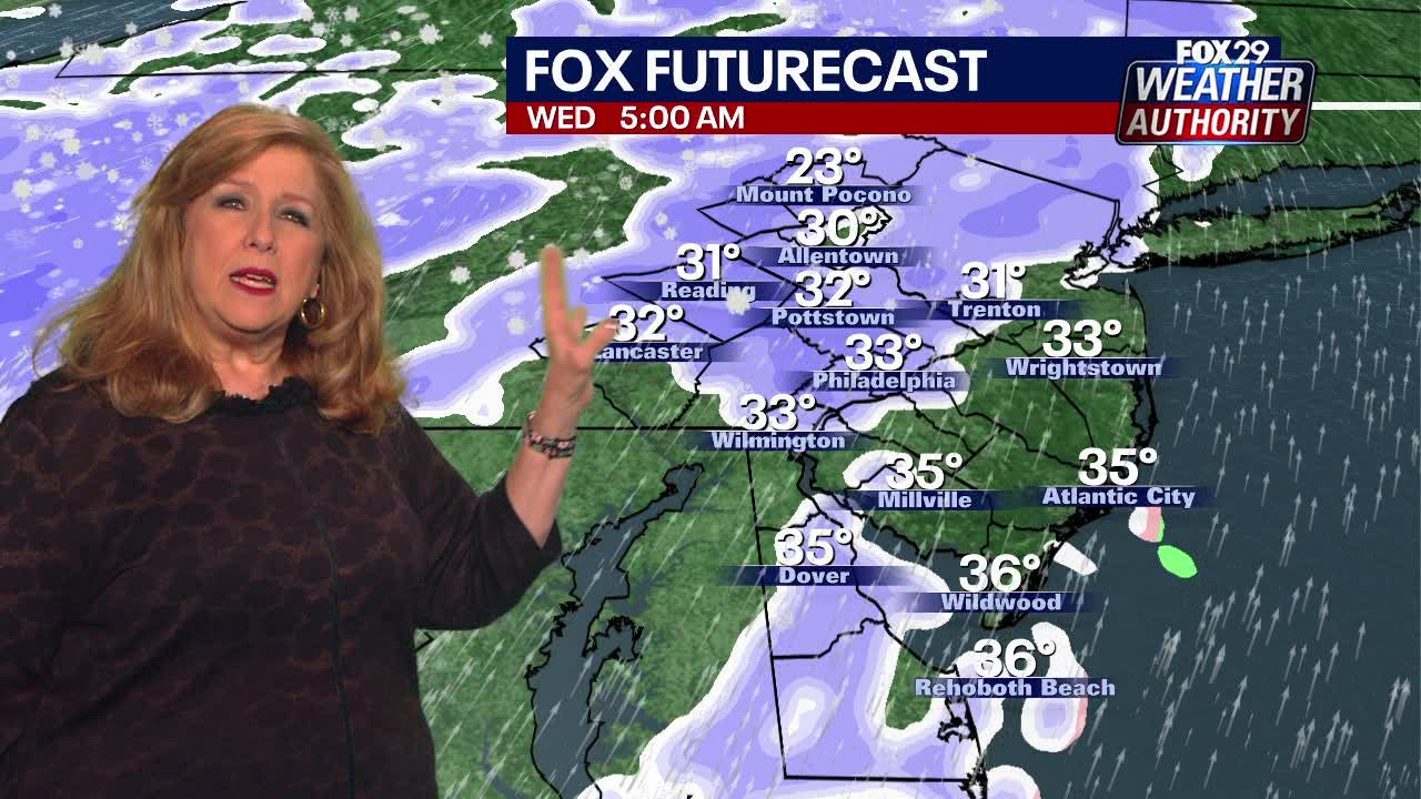 Philadelphia weather: More flurries coming, mild temps will help melt leftover snow
