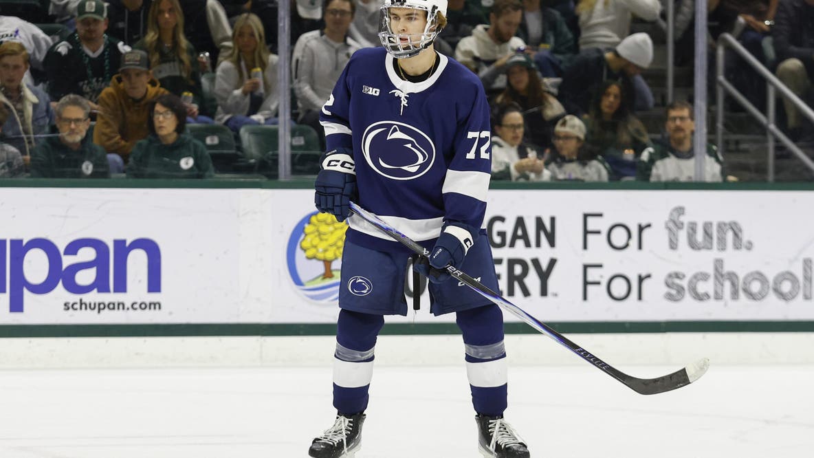 Felony aggravated assault charge dropped against Penn State hockey player Gavin McKenna