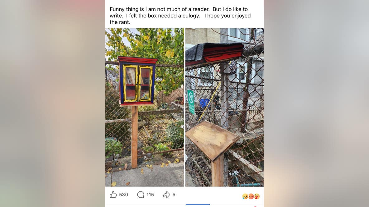 Community book-sharing library vandalized in Manayunk; residents speak out