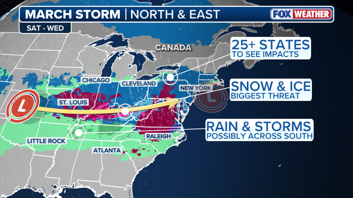Another winter storm could bring more snow to Philadelphia, NJ next week