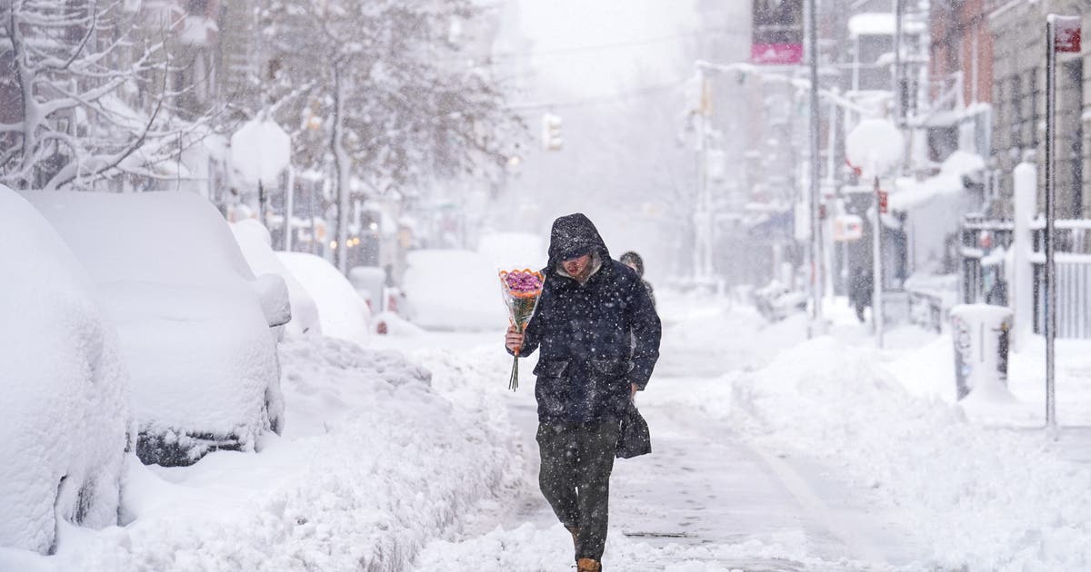 February 2026 blizzard totals: How much did it snow across the Northeast US?