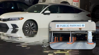 Flooding at Callowhill parking garage leaves cars in standing water in Philadelphia