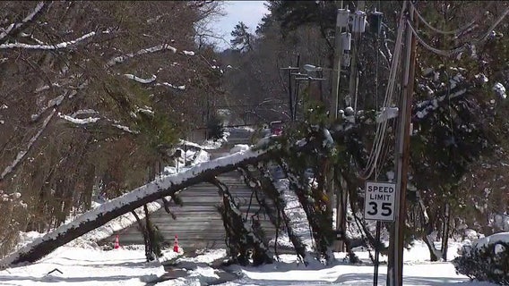Over 15,000 NJ customers still without power Tuesday after snowstorm