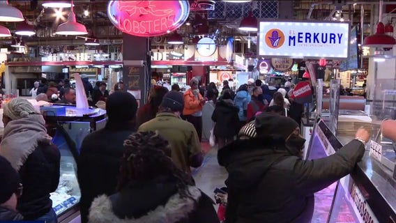 Reading Terminal Market sees rush as Philly prepares for freezing weekend