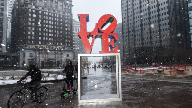 Philadelphia snow totals: Here's how much has fallen so far in PA, NJ, DE