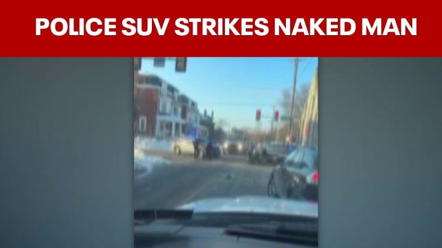 Norristown officer hits naked man with police car; investigation underway