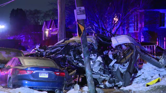 Man killed in violent high-speed crash in Philadelphia: 'The worst crash I've ever seen'