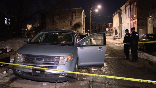 Man shot dead while sitting inside car on Philadelphia street corner