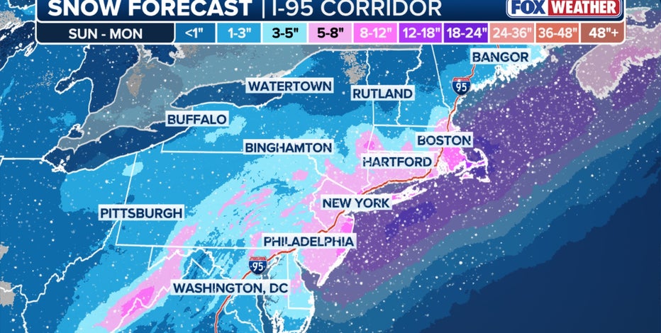Philadelphia snow forecast: Winter storm watch issued, measurable snow expected Sunday