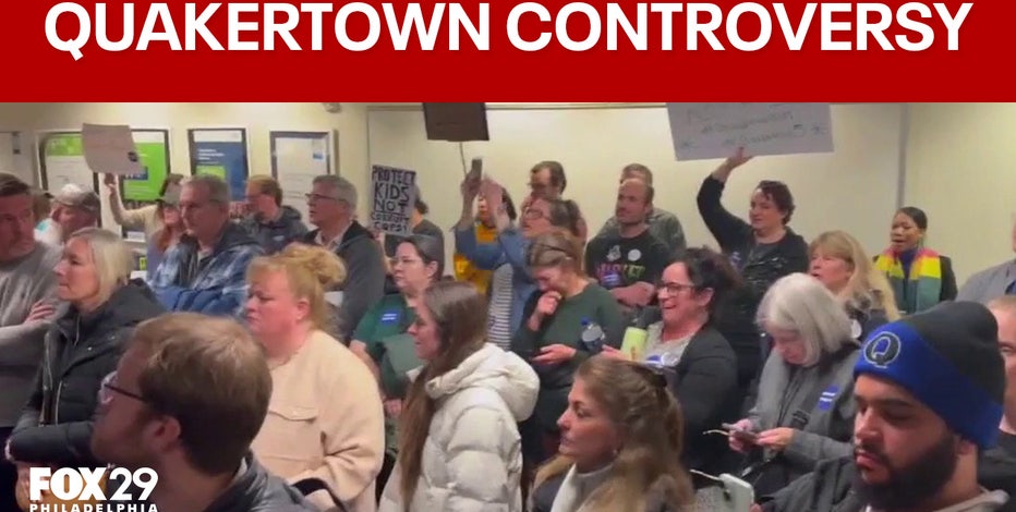 Quakertown students, police clash sparks Bucks County school board meeting