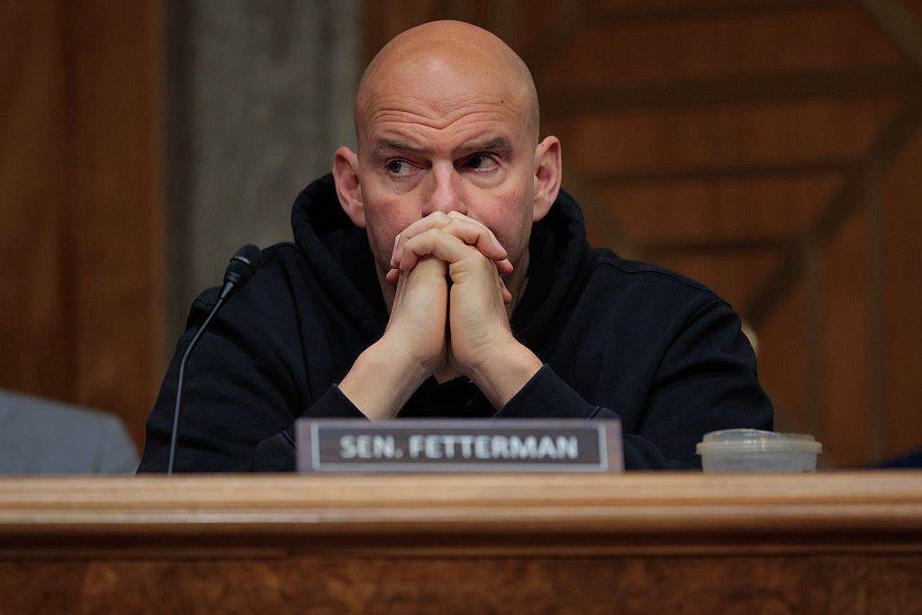 Fetterman breaks with party, casts key vote to advance DHS nominee