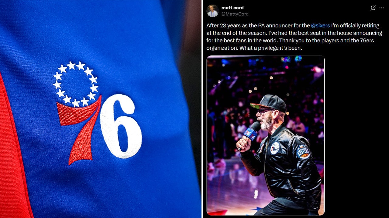 Sixers PA announcer Matt Cord will retire at end of season: 'What a privilege it's been'