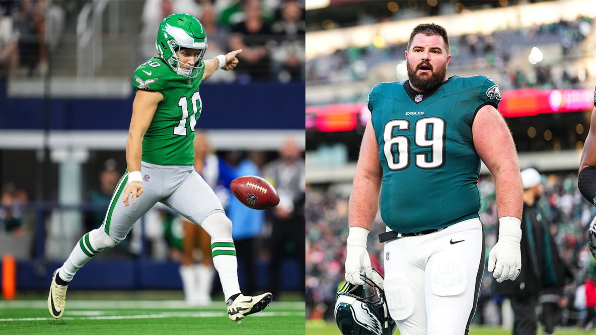 Eagles restructure G Landon Dickerson's contract, extend P Braden Mann