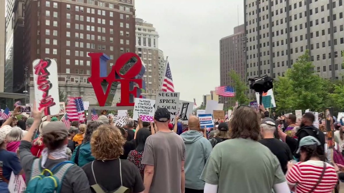 Thousands expected for No Kings protest, Love Run; Center City roads to close