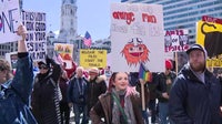 No Kings Philadelphia: Hundreds march through Center City protesting Trump policies
