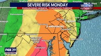 Philadelphia weather: Severe thunderstorm warning, wind advisory issued as strong storms threaten region