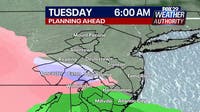 Philadelphia weather: Sleet, freezing rain Tuesday before mid-week warm up