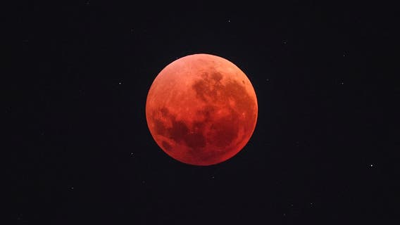 Total lunar eclipse visible in Philly area Tuesday morning: When and how to watch