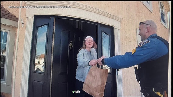 Police complete food delivery after DoorDash driver arrested: 'Thank so much!'