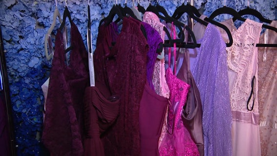 Teens shop free at Fab Fits thrift store in Kensington