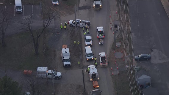 Chester Water Authority repairs Upper Chichester water main break