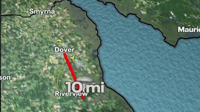 Tornado confirmed in Kent County during Monday's storms