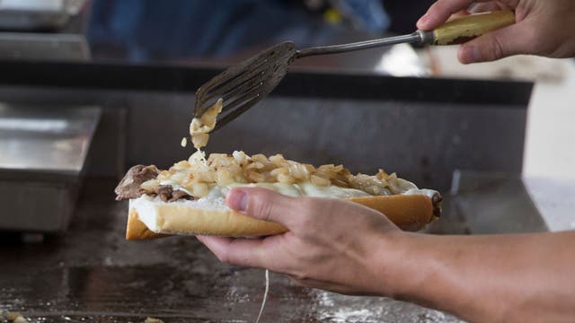 PHL attempting Guinness World Record for 'Longest Line of Cheesesteaks'