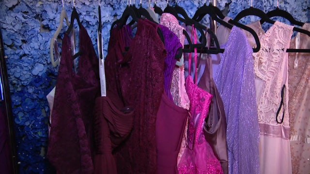 Teens shop free at Fab Fits thrift store in Kensington