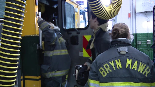 Villanova students volunteer as firefighters at Bryn Mawr Fire Company