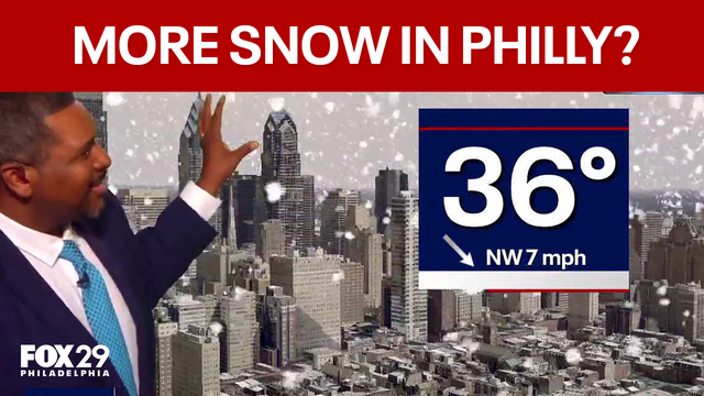 Philadelphia weather: 83-degree record high, then 30s and wet snow expected Thursday