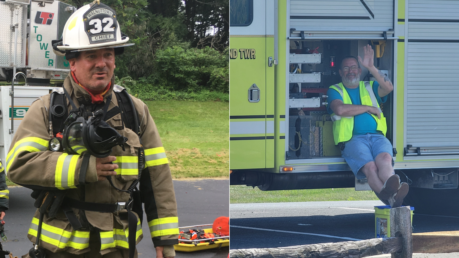 'The community lost two amazing chiefs': Walnuttown firefighters killed in Route 222 crash